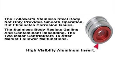 GG&G GGG-2200 - Remington TAC-13 12ga Shotgun Hi VIZ Aluminum Follower GGG2200 
