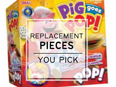 Pop The Pig Game Replacement Parts Pieces Burger Hamburger LOW