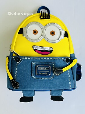 2022 Rise of Gru Otto Minions Loungefly Backpack Universal  display picture 2