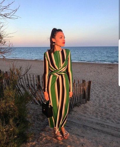 Zara | Dresses | Zara Striped Midi Dress | Poshmark