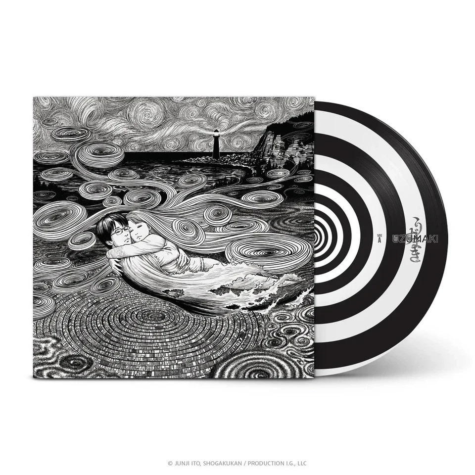 UZUMAKI - Soundtrack, Limited 1st Press 12" SPIRAL PICTURE DISC VINYL LP Sealed! - Image 2 of 4