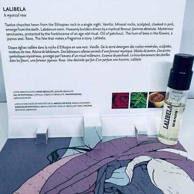 Memo Paris Lalibela Eau de Parfum Sample Spray Vial 1.5ml / 0.05 oz