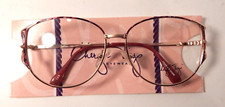 Vintage CHERYL TIEGS 106 Demi Wine 55/13 Eyeglass Frame New Old Stock