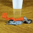 Hot Wheels Vintage RRRumblers High Tailer Red USA 1971 Redline Era Motorcycle