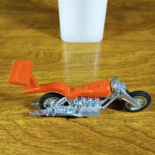 Hot Wheels Vintage RRRumblers High Tailer Red USA 1971 Redline Era Motorcycle
