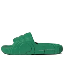 Adidas Adilette 22 Slides Green White IF5395 New In Box Sandals