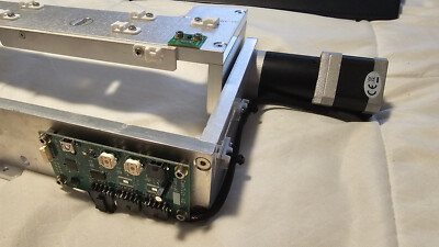 Stepper Motor Gearbox 17HS15-1684S-HG100 w/Control Board and Aluminum frame