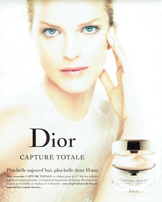 Werbung Advertising 099 2013 Kosmetik Cremes Dior Capture Totale 