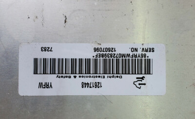   2008 CADILLAC DTS  COMPUTER ENGINE CONTROL ECU ECM MODULE Unit YRFW TESTED