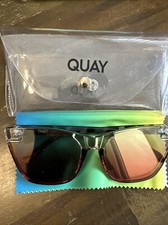 New QUAY Hindsight Oversized Unisex Sunglasses