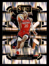 2024 Panini Select WNBA #3 Brittney Sykes Silver Flash Prizm