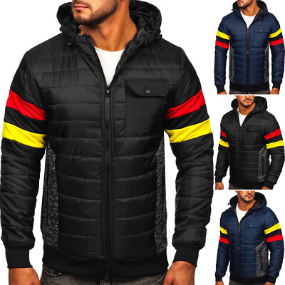 Sweatjacke Sportjacke Übergangsjacke Steppjacke Sweatshirt Herren BOLF Bomber