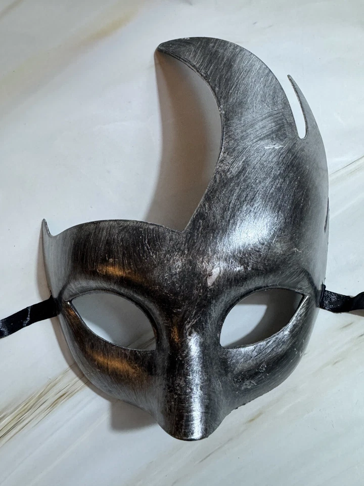 Coolwife Men's Masquerade Mask Vintage Venetian Checkered Musical Party - Image 3 of 4