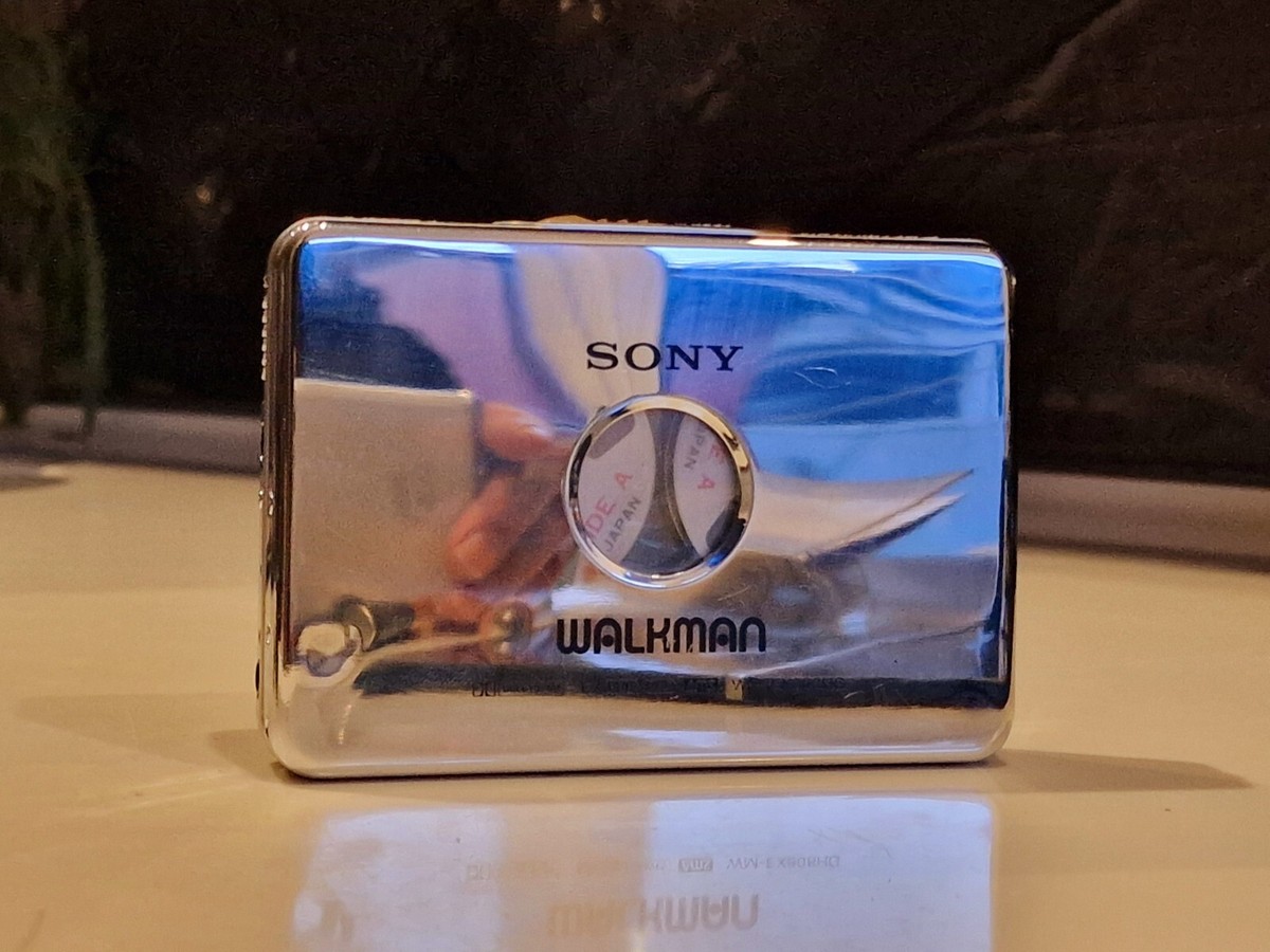 Sony Walkman WM-EX808HG Limited Edition Mirror Chrome Cassette