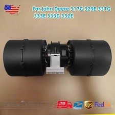 For John Deere 317G 329E 331G 333E 333G 332E Blower Motor Assembly AT441565