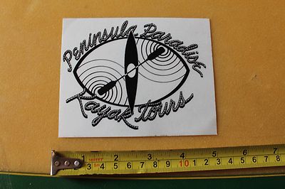 Peninsula Paradise Kayak Tours Surfboards MISC SO CAL Surfing STICKER