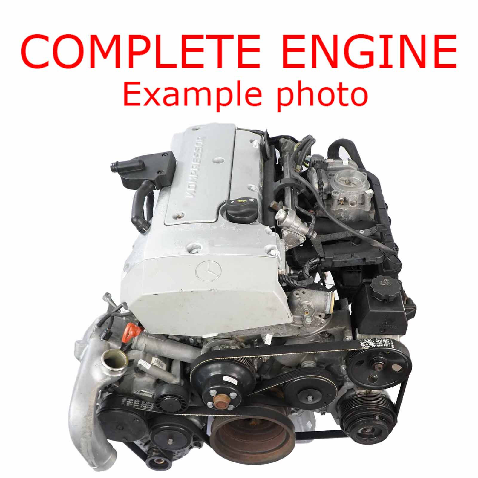 Mercedes R170 SLK 230 Kompressor Motor Desnudo 111973 111.973 193HP GARANTÍA