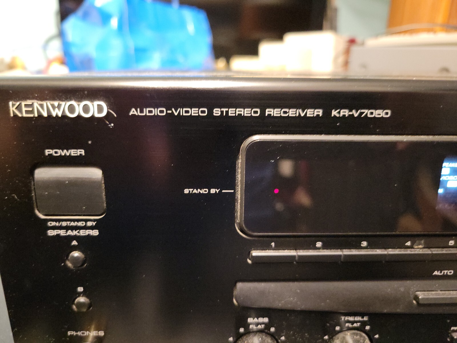 KENWOOD KRV7050 AV Stereo Receiver Pro Logic NO REMOTE eBay