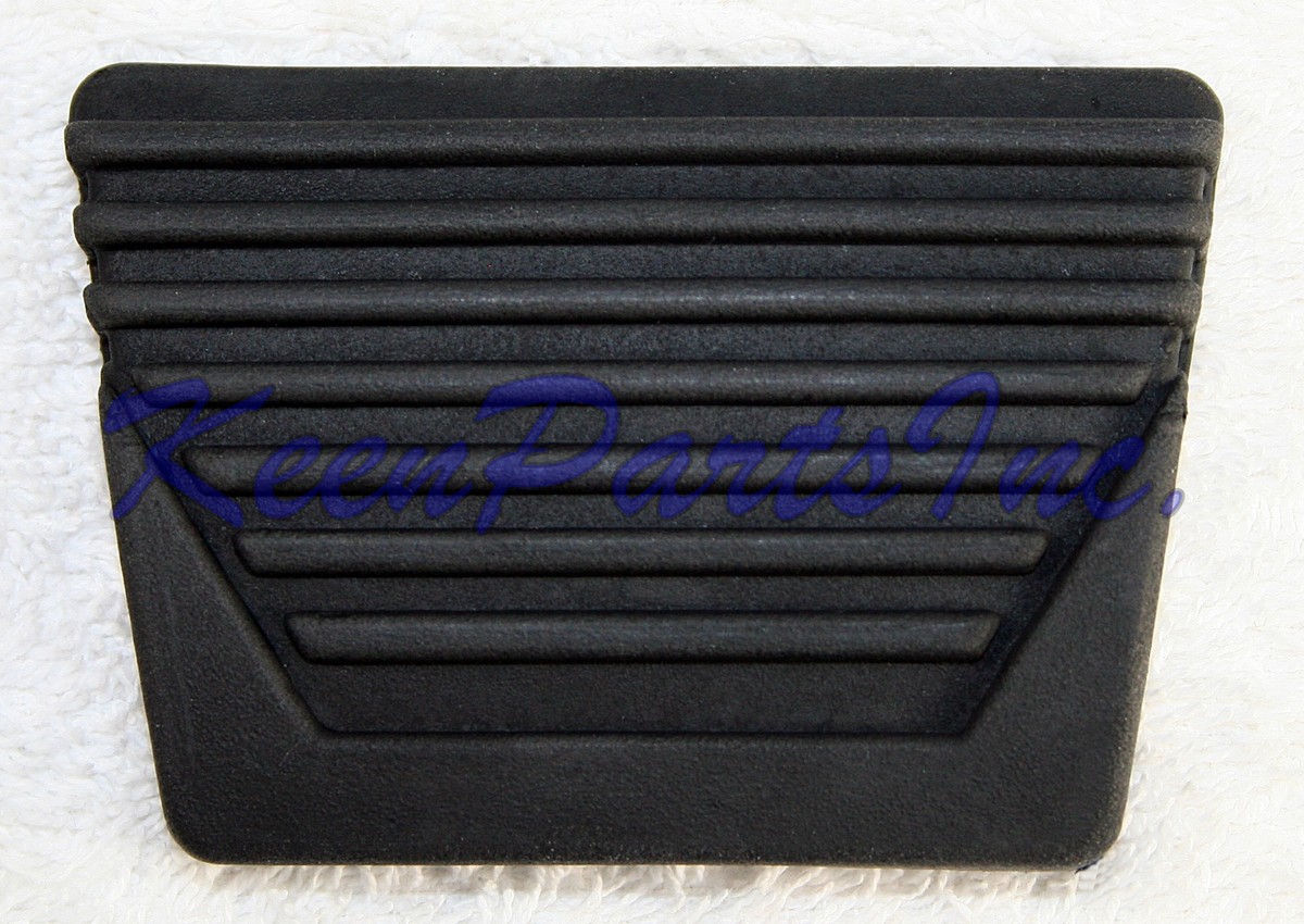 Clutch & Brake Pedal Pad Set For 1963-1967 Corvette - Pair, Factory Style Replacement