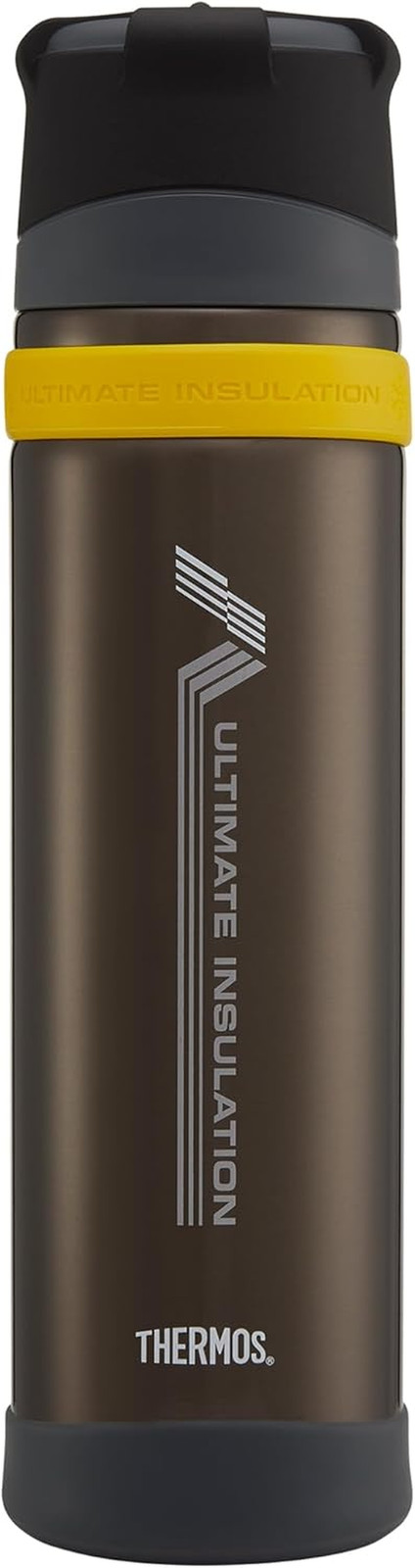 Thermos Ultimate Series Flask, Charcoal, 900 Ml