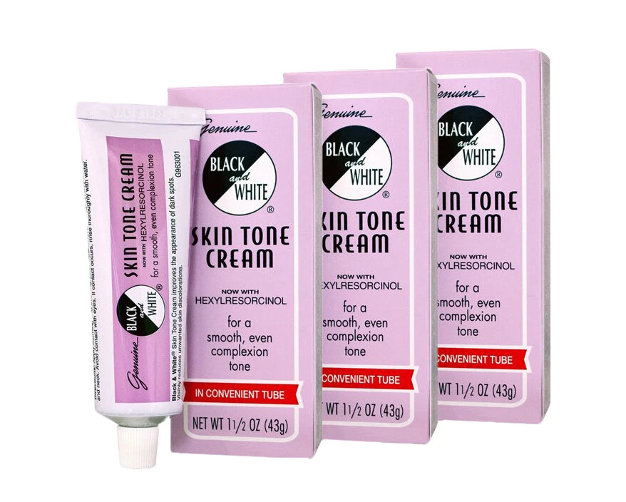 Black and white bleaching cream deals