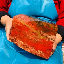 9190g Rare Natural Beautiful Red Jasper Mineral Crystal Specimen Healing 506