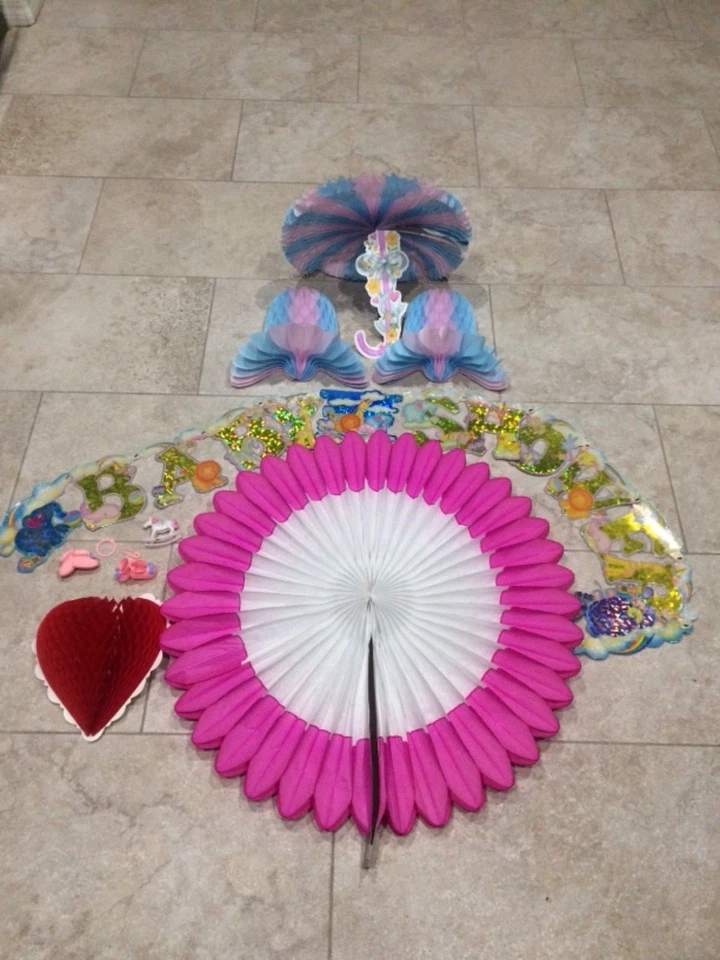 BABY SHOWER DECORATIONS SET - Image 4 of 4