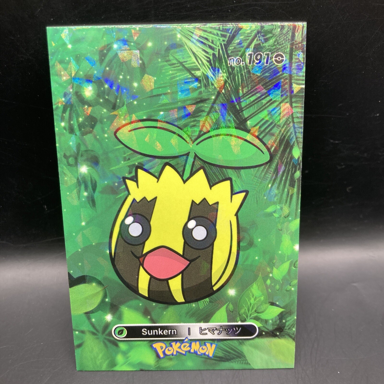 Sunkern 191 Pokemon Card Johto Set 2 Holo Rare TCG