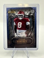 2022 wild card matte football Perrion Winfrey #WW-41  1/15