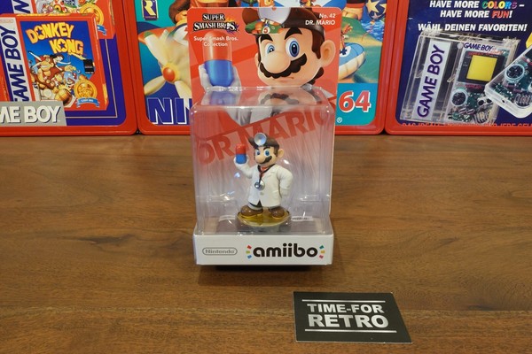 # Dr. Mario # No 42 / Super Smash Bros Collection / Nintendo Amiibo / Neu / Ovp-image