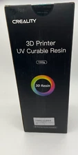 Creality 3D Printer UV Resin, 1KG High Precision Low Odor - Clear / Transparent