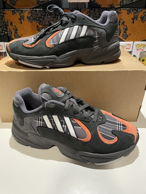 adidas Yung-1 Orange Plaid 2019 