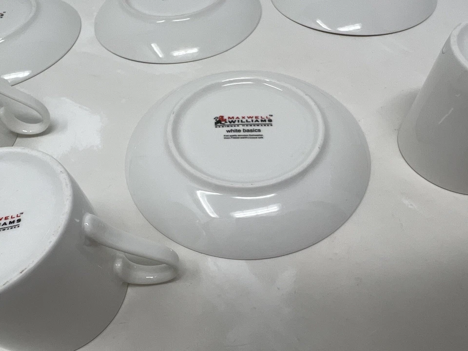 Maxwell Williams Multicoloured 7 Piece Demi Set Designer Homewares Basic White - Image 4 of 4