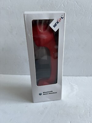 New Wireless Telephone Red Bluetooth Retro Handset Receivers