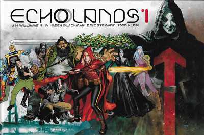 Echolands Book One / 2022 US HC mit signierten Druck / J.H. Williams III u.a.