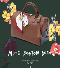 [US SELLER] BTS ARTIST-MADE COLLECTION BY BTS V Taehyung Mute Boston Bag K-Pop