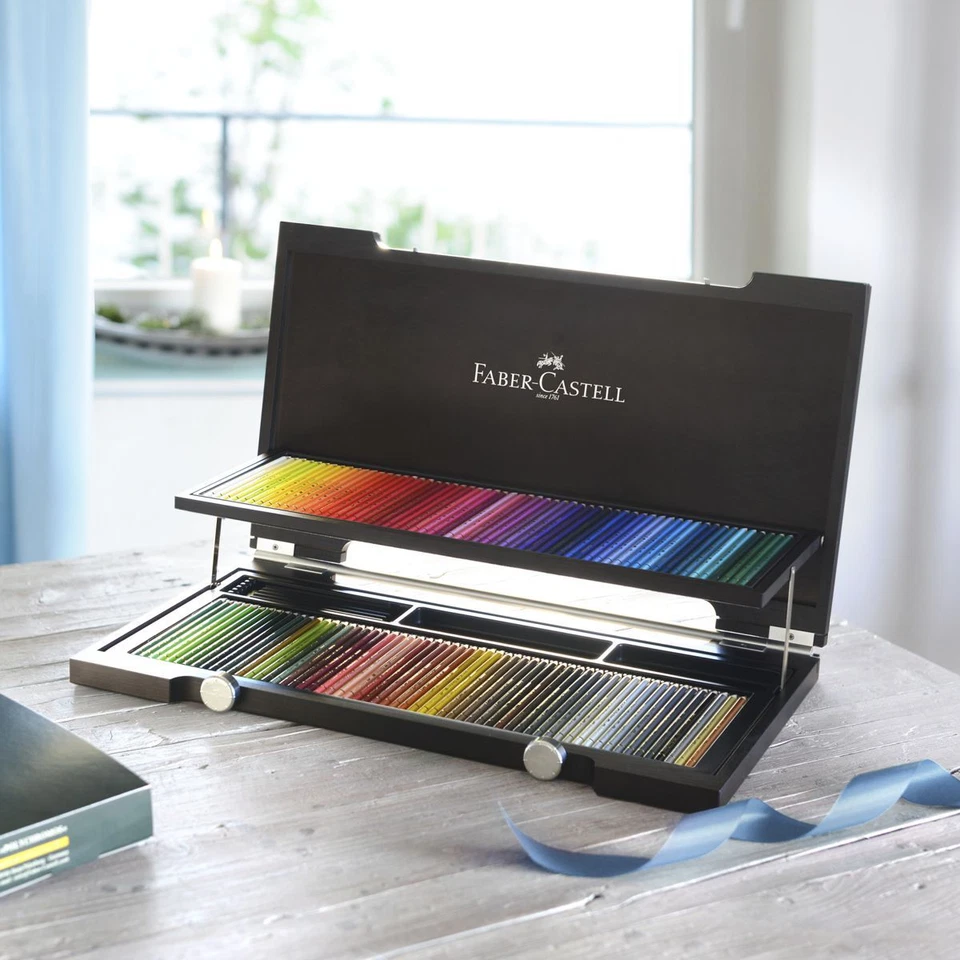 FABER CASTELL Farbstifte 110013 Polychromos 120 Stück im Holzkoffer - Bild 2 von 4