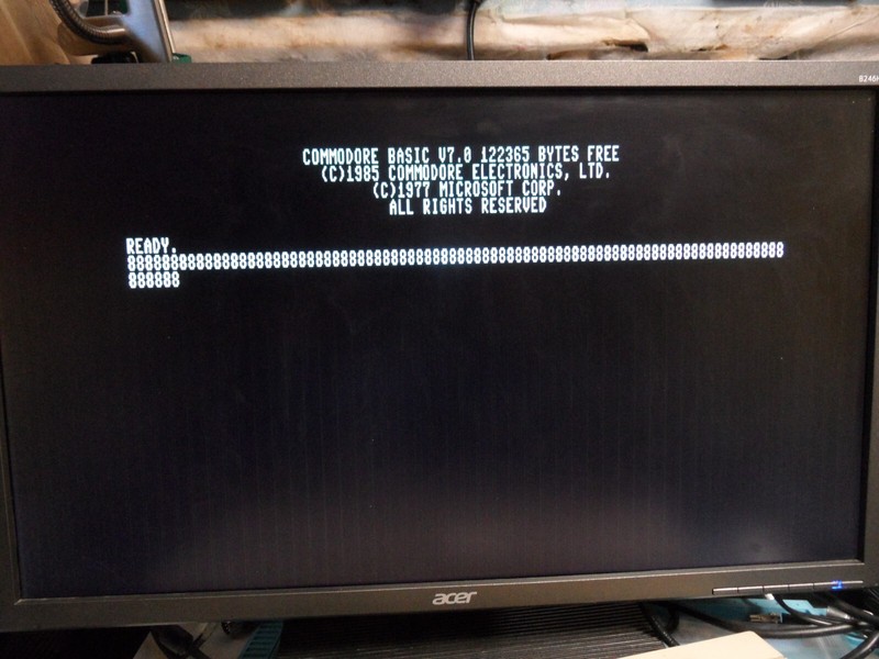 Commodore 128 16-Color, 80-Column RGBi to 15Khz RGB VGA Adapter
