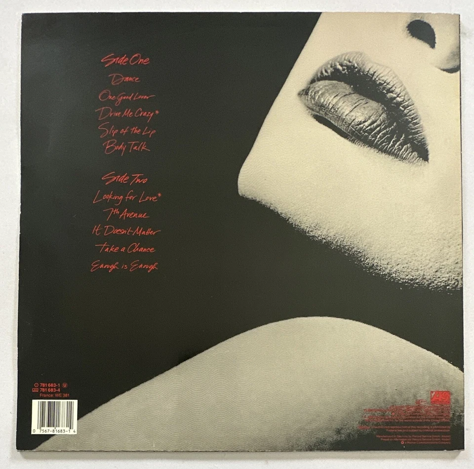 Ratt Dancing Undercover LP vinyl Germany Atlantic 1986 + inner 7816831 Ex / Ex - Image 2 of 4