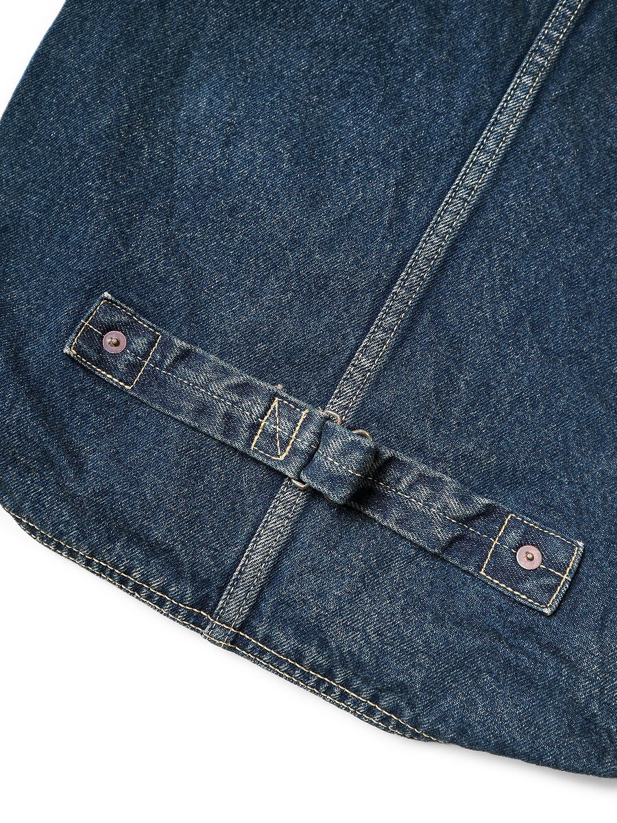 ASK availability First) KAPITAL 13oz Denim T-Back Book Bag ASK availability First) KAPITAL 13oz Denim T-Back Book Bag