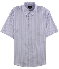 Club Room Mens Wrinkle-Resistant Button Down Dress Shirt