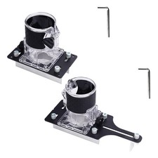 Wood Router Slotting Locator Tool for Edge Trimmer with 65mm Inner Diameter