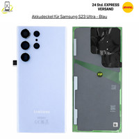 100% Original Samsung Galaxy S23 Ultra S918B Akkudeckel Backcover Blau