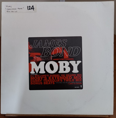 Moby   James Bond Theme (Moby's Re-Version) 1997 Promo Elektra ED 6049 - NM/EX