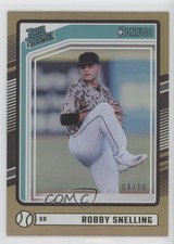 2024 Panini Donruss Rated Prospects Gold 4/10 Robby Snelling #105 r9m