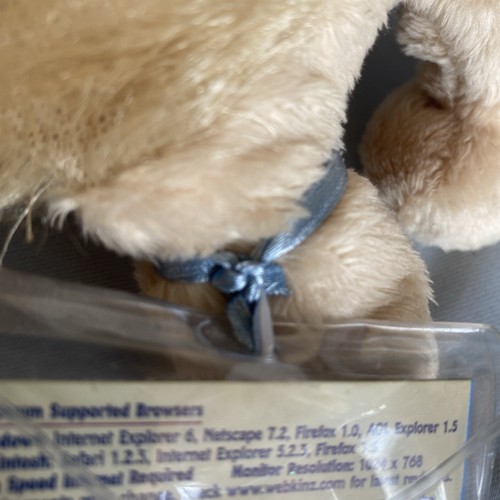 Webkinz Lil Kinz Golden Retriever Plüsch mit versiegeltem Code Neu mit Etikett HS010 selten - Bild 11 von 11
