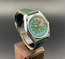 Vintage Seiko 5 Automatic 6309A Japan Made Men's Wrist Watch, Day/Date