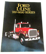 VTG 1984 Ford L-Line Original Dealer Sales Brochure 8"x11" Automotive 15p
