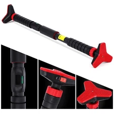 27"-42" Pull-up Bar Doorway Horizontal Bar Home Fitness Workout 440lbs Capacity