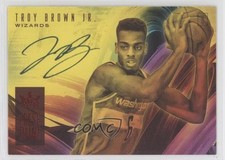2018-19 Panini Court Kings Fresh Paint Ruby 21/99 Troy Brown Jr #FP-TBJ Auto 5yi